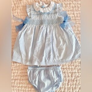 Summer dress and bloomer 12M